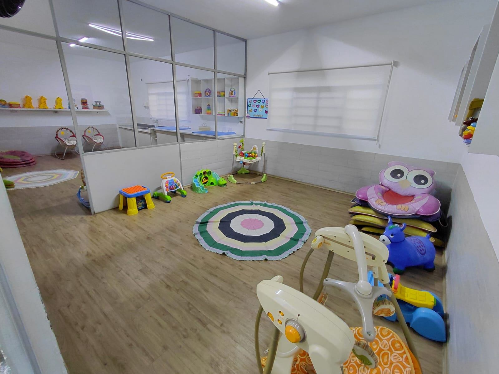 Berçário confortável